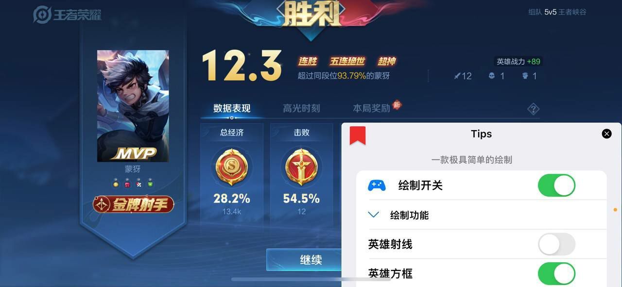 王者荣耀ios辅助 《tips》